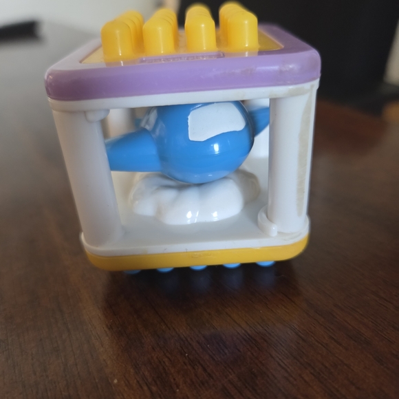 Fisher-Price Blue and Yellow Activity Block